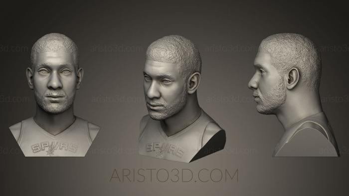 Busts and bas-reliefs of famous people (BUSTC_0610) 3D model for CNC machine